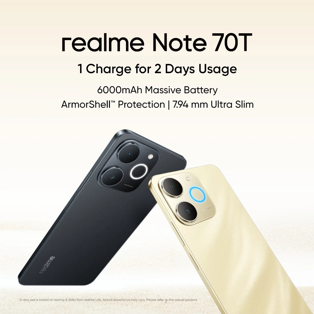 Realme Note 70T 4G Smartphone