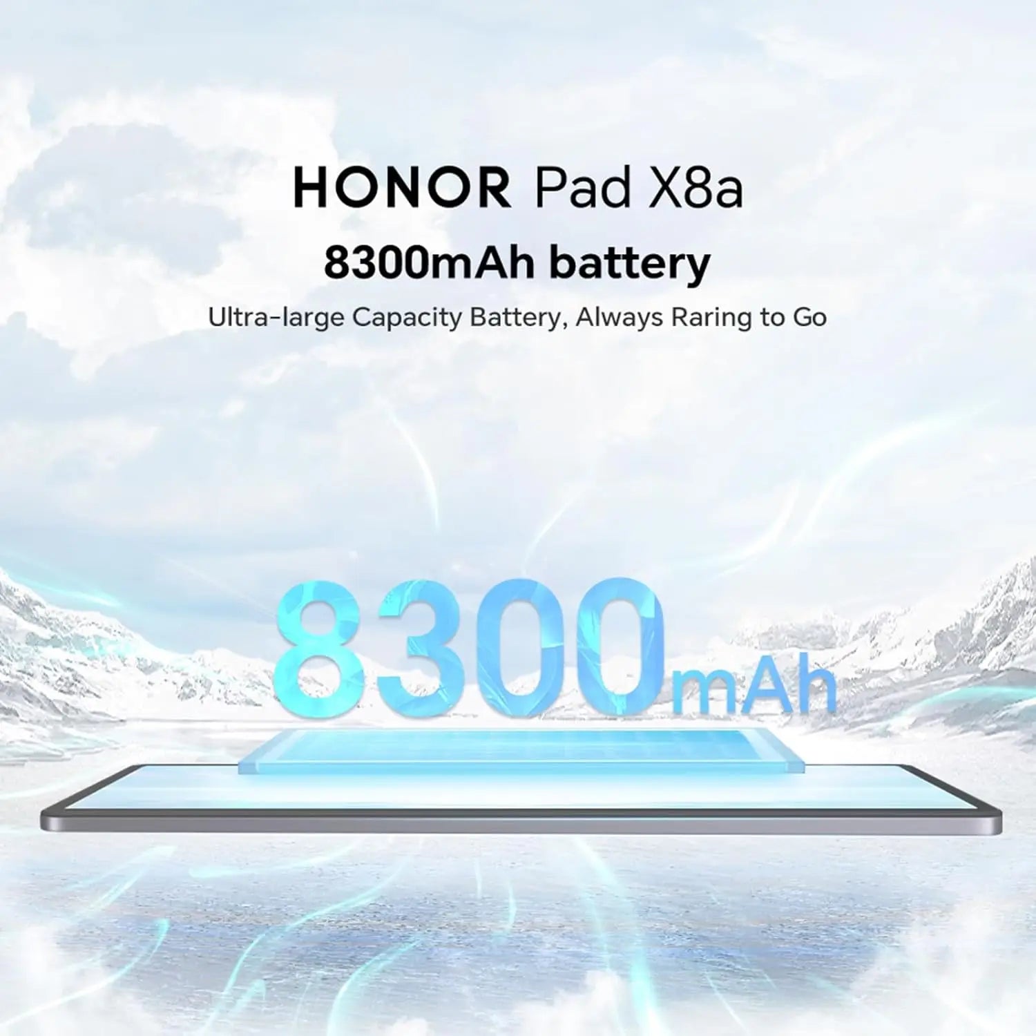 HONOR Pad X8a WiFi - 11-inch tablet with Snapdragon 680 processor