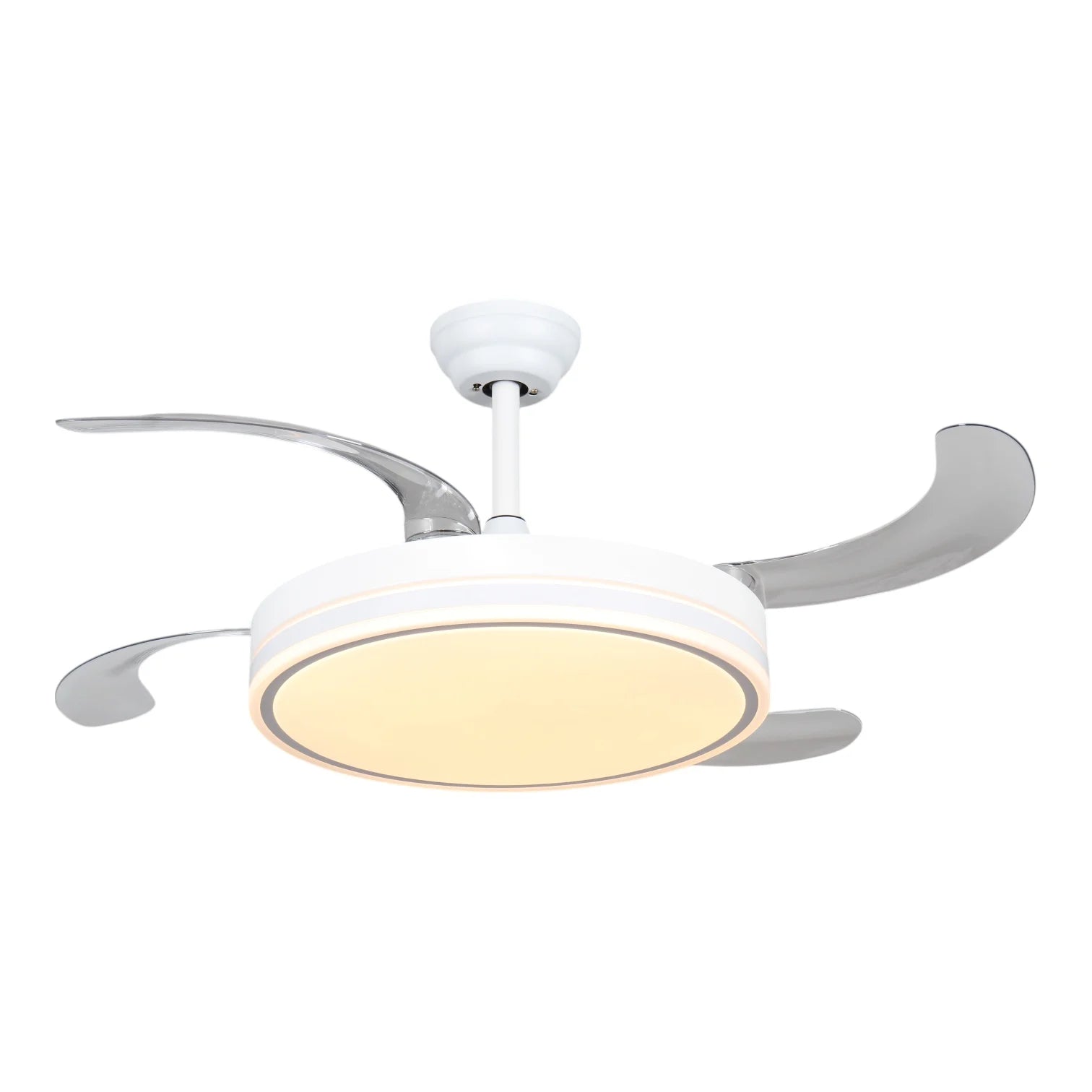 Mikomika Ceiling Fan with Light LED in 3 Color Temperatures