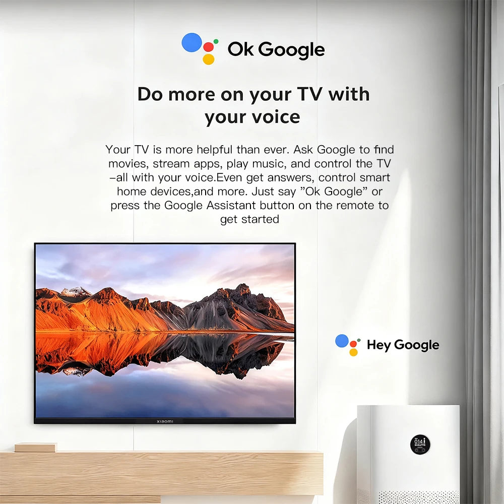 Xiaomi TV A 32, Compact Size With Colourful Screen
