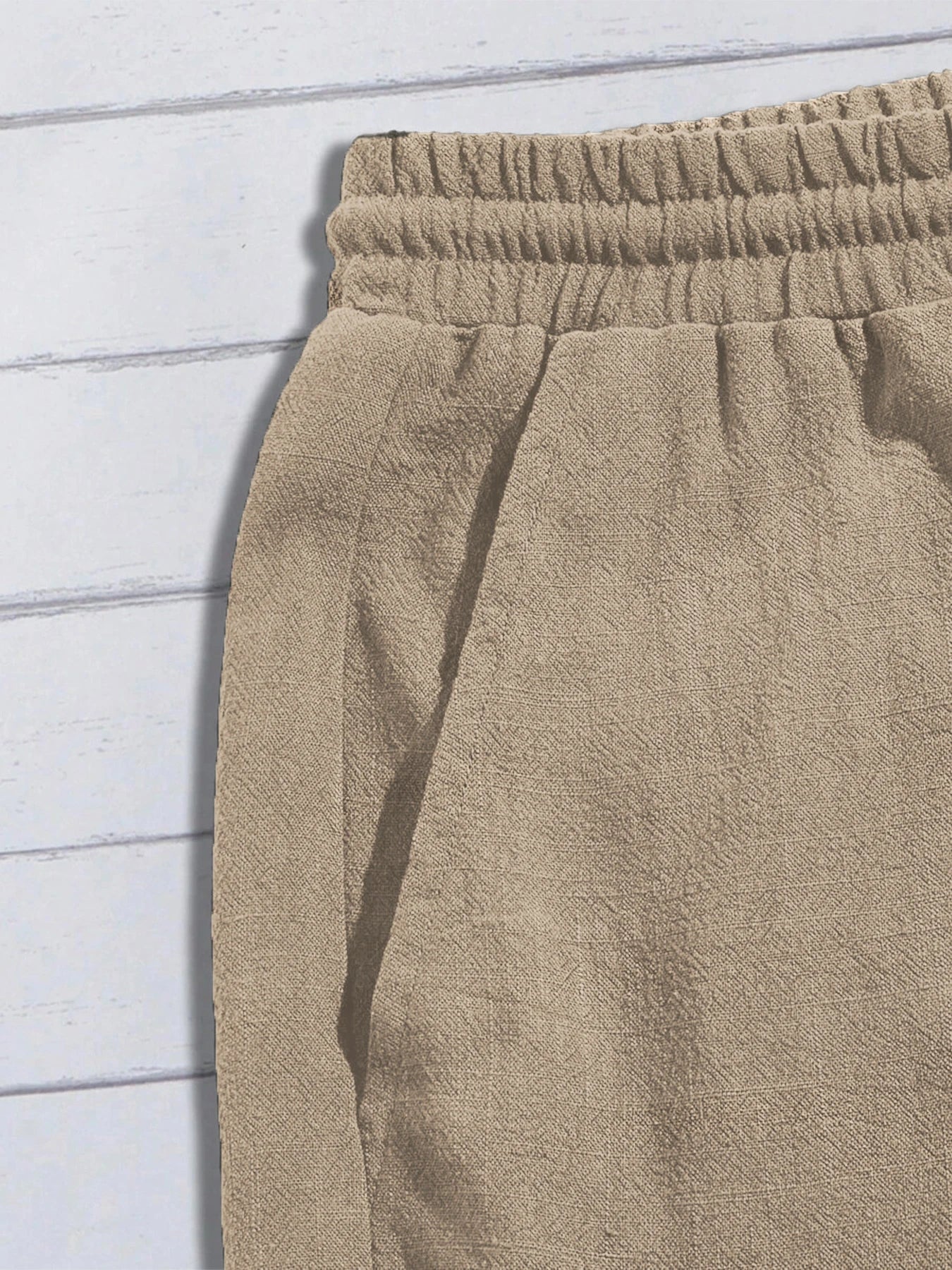 Summer thin linen shorts