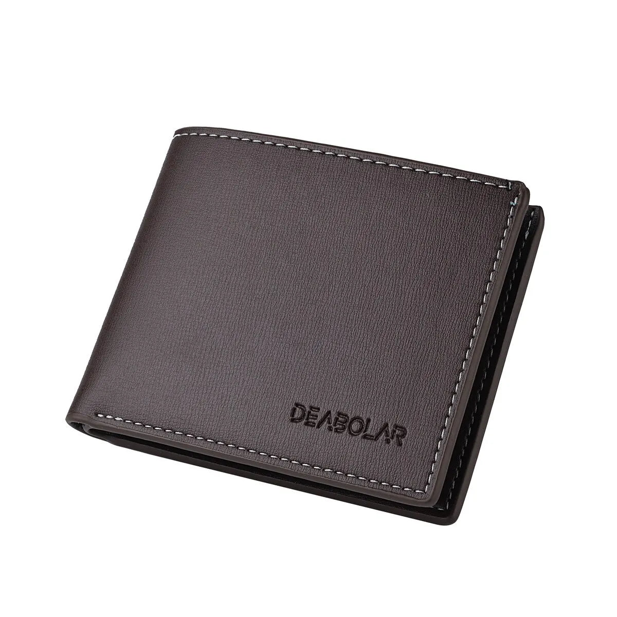 Pu Leather Men Short Wallet