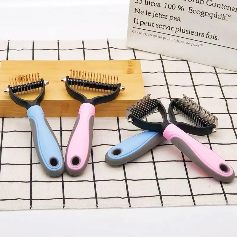 New Professional Pet Cat and Dog Hair Removal Comb Brush