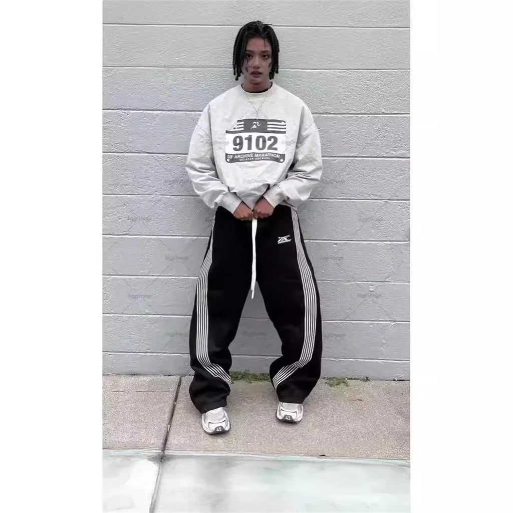 Y2k Casual Pants Vintage Functional for Men's Women's