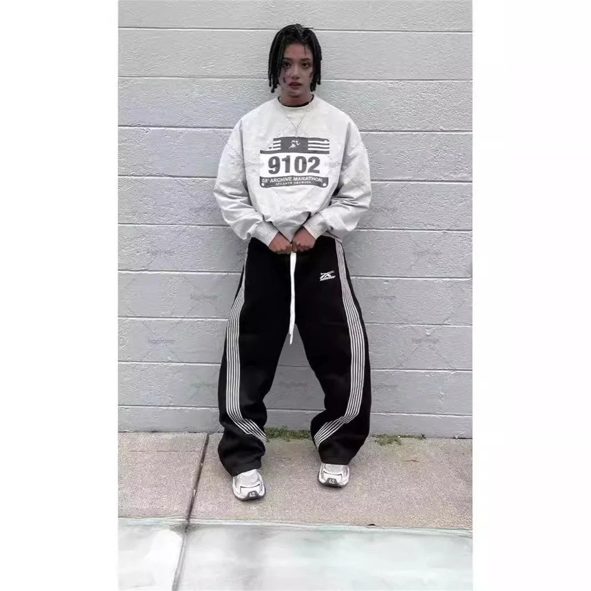 Y2k Casual Pants Vintage Functional for Men's Women's