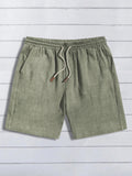 Summer thin linen shorts