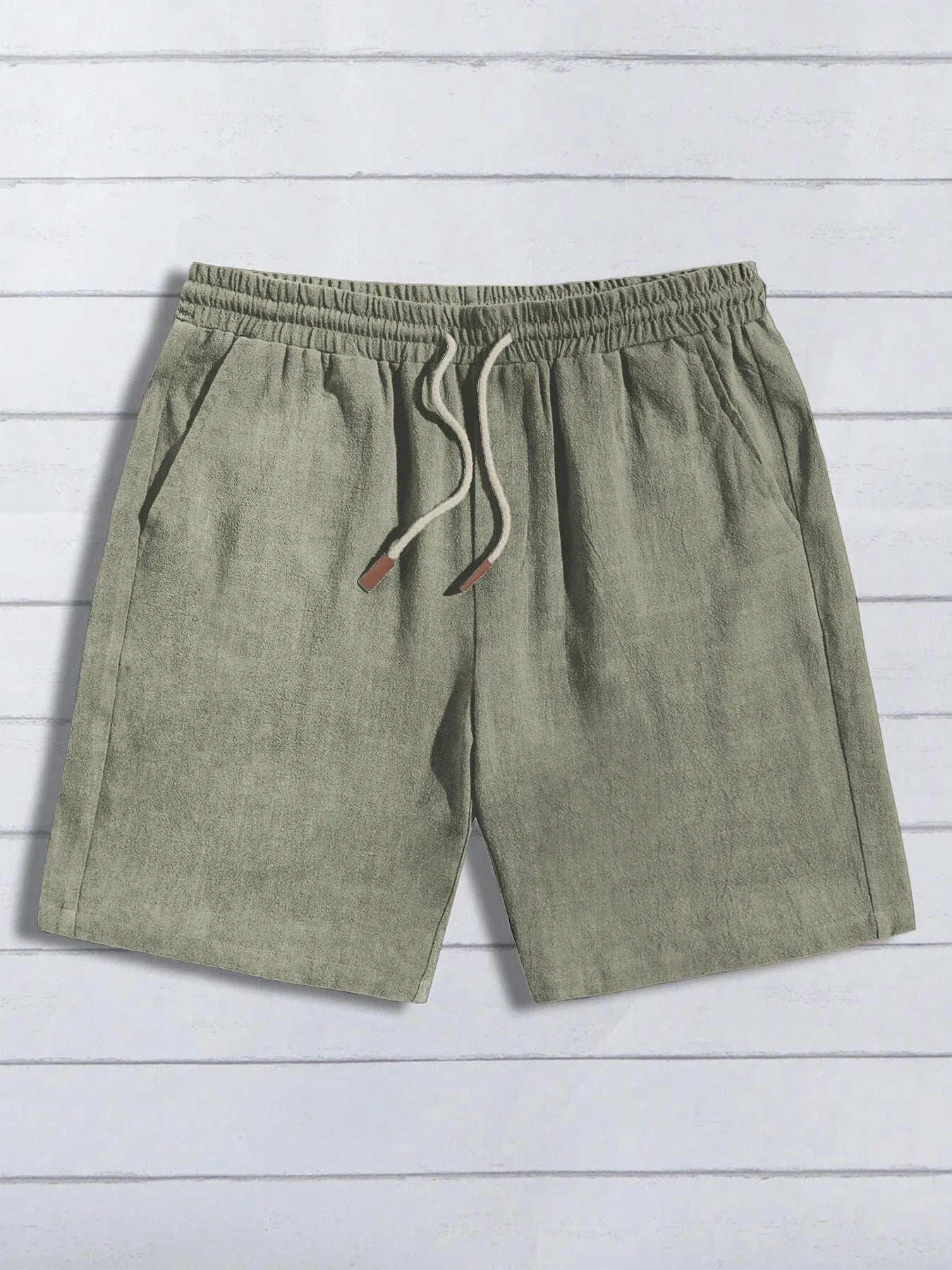 Summer thin linen shorts