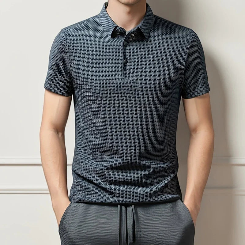 New Men's Business Casual Shirt Fashion Breathable and Comfortable