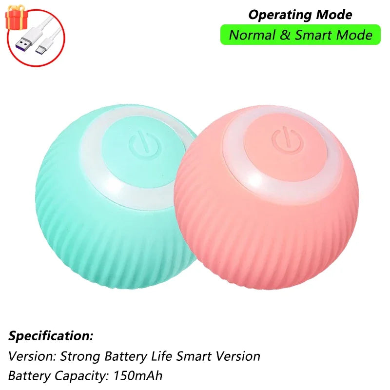 Cat Interactive Ball Toy Automatic Rolling