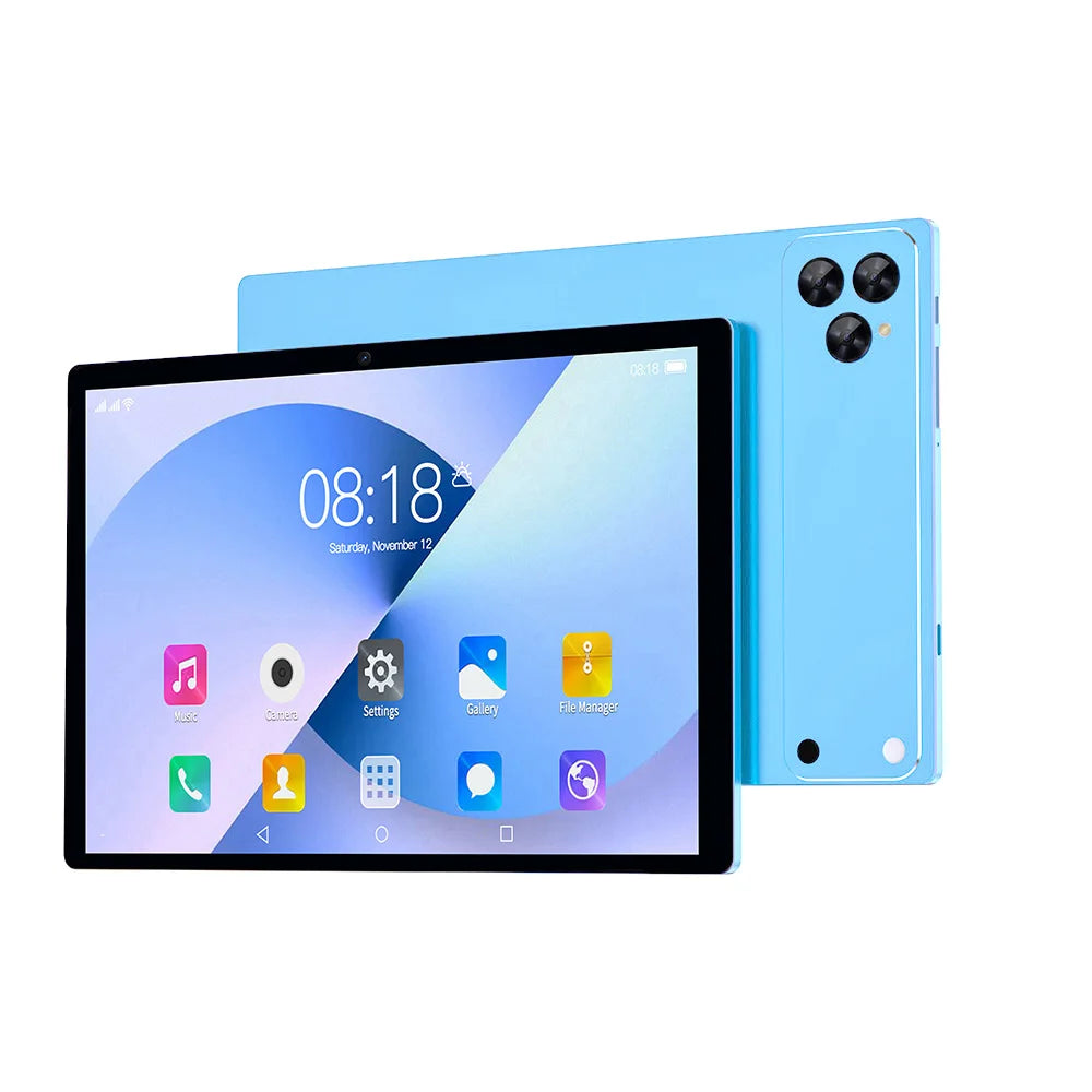 BDF-i17 Phone Tablets 10.1 Inch Octa Core 6GB RAM 128GB Android 13