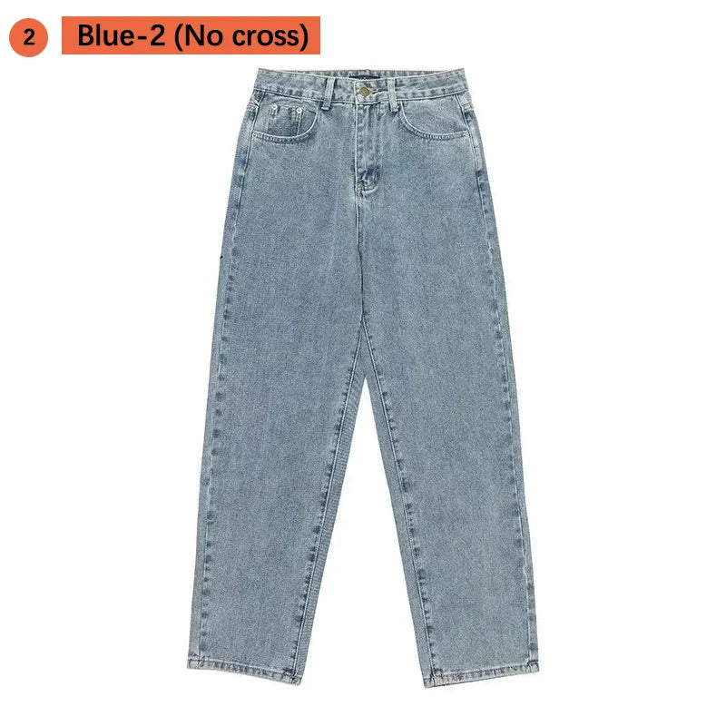 Prints Baggy Jeans Men 2023 New Streetwear