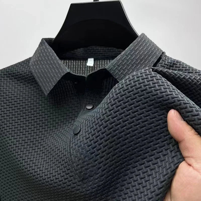 New Men's Business Casual Shirt Fashion Breathable and Comfortable