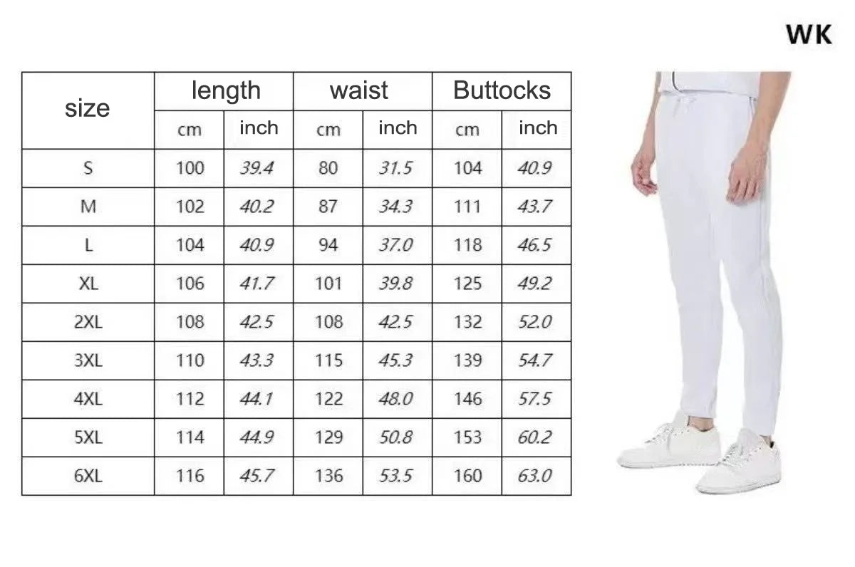 High Street Sweatpants Summer American Letter Printing