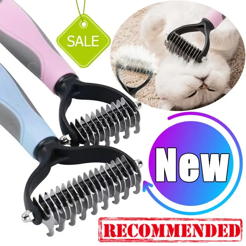 New Professional Pet Cat and Dog Hair Removal Comb Brush