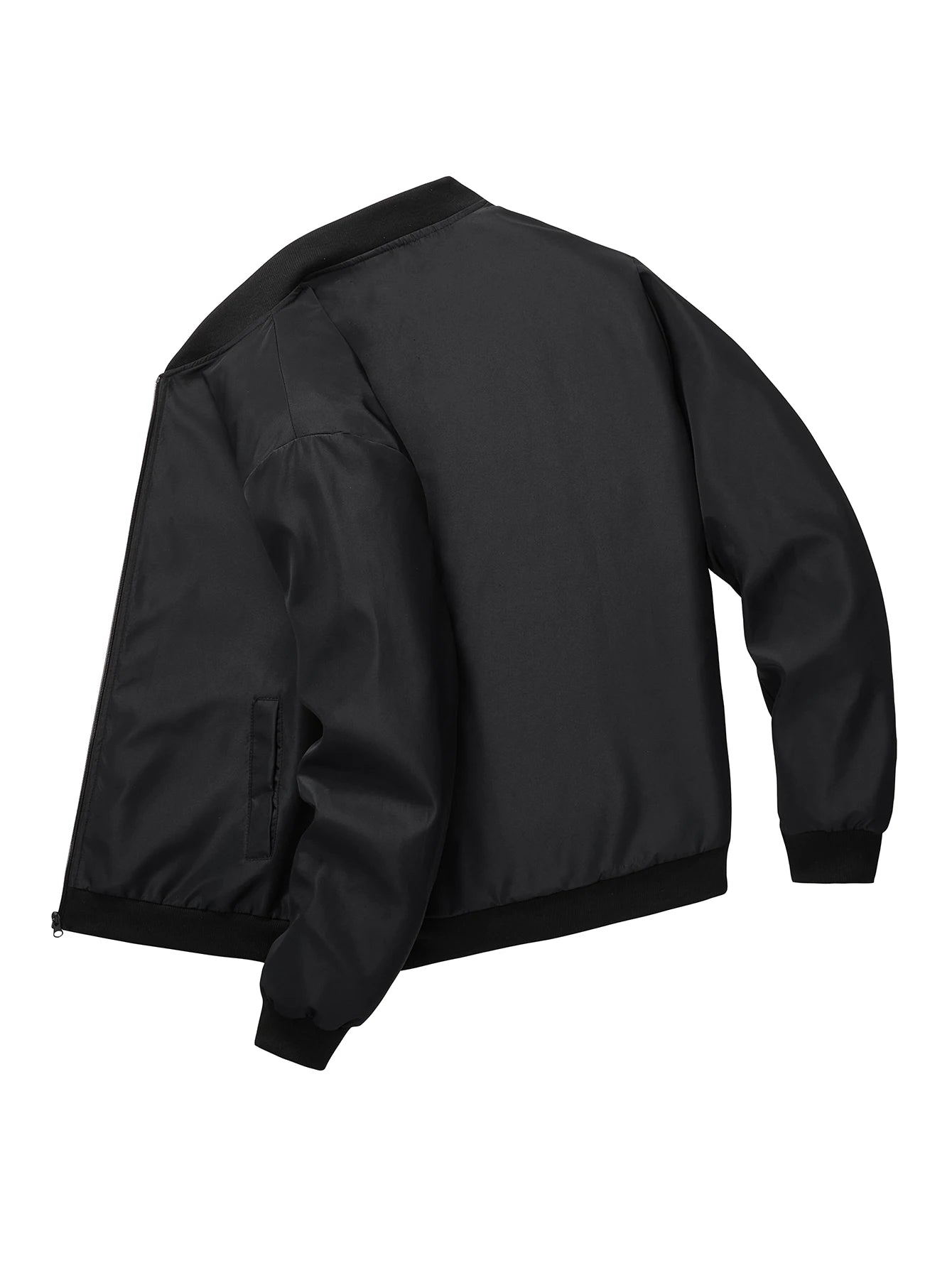 Solid Color Jacket Men's Business Casual Thin Coat Trend