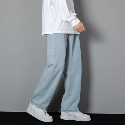2026 New Korean Men's Casual Long Jeans Classic