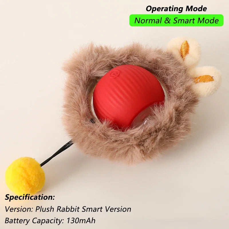 Cat Interactive Ball Toy Automatic Rolling