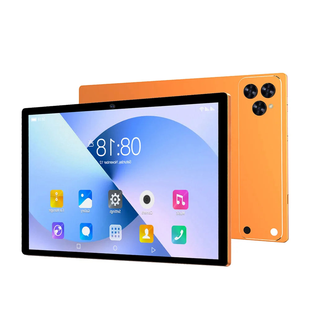 BDF-i17 Phone Tablets 10.1 Inch Octa Core 6GB RAM 128GB Android 13
