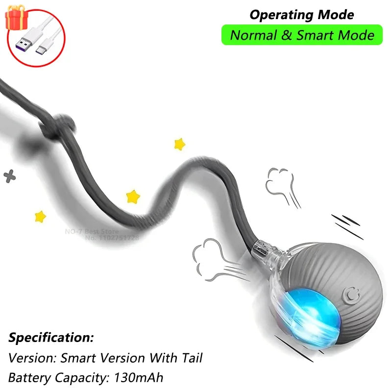 Cat Interactive Ball Toy Automatic Rolling
