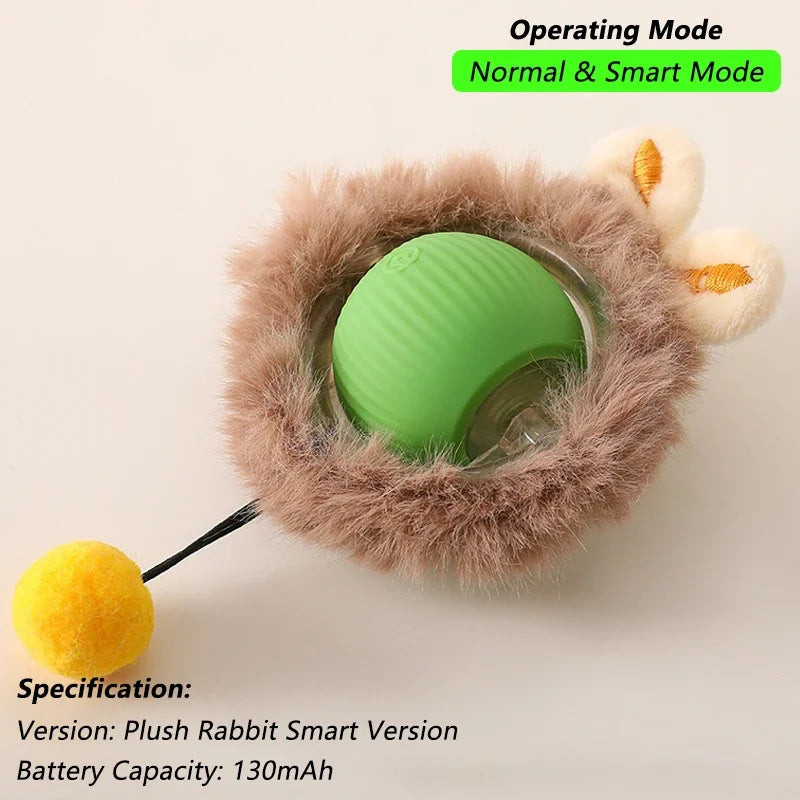 Cat Interactive Ball Toy Automatic Rolling