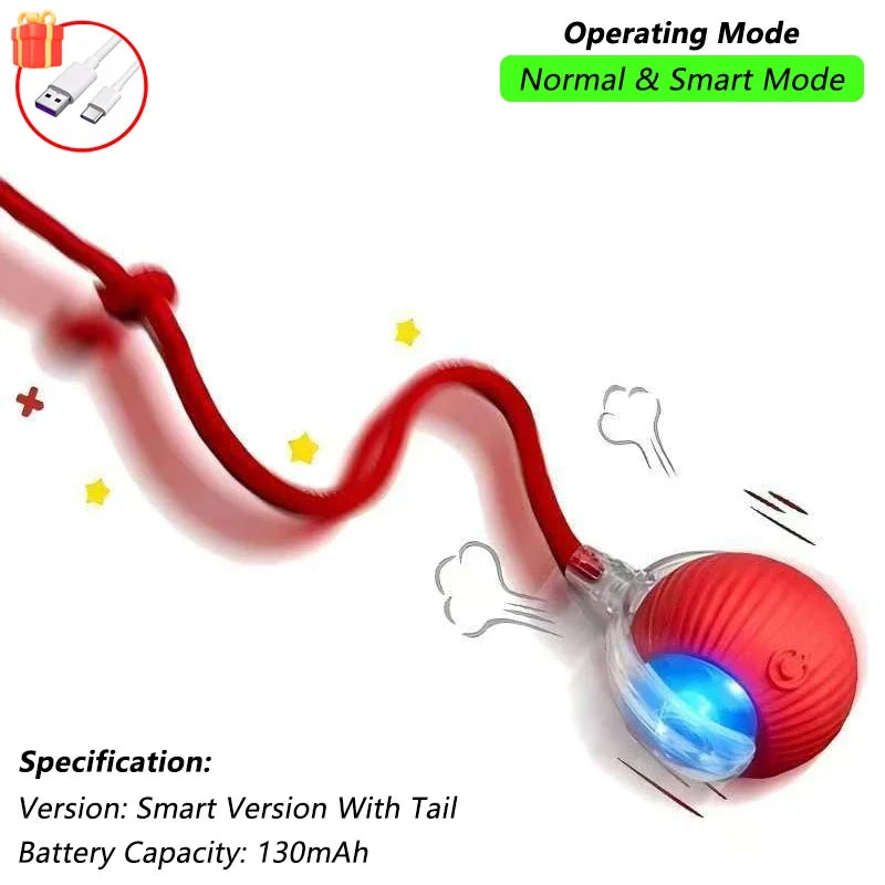 Cat Interactive Ball Toy Automatic Rolling
