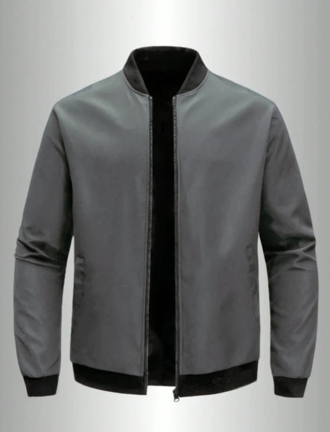 Solid Color Jacket Men's Business Casual Thin Coat Trend