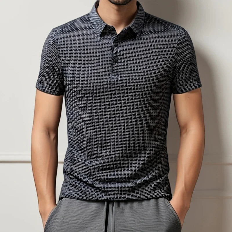 New Men's Business Casual Shirt Fashion Breathable and Comfortable