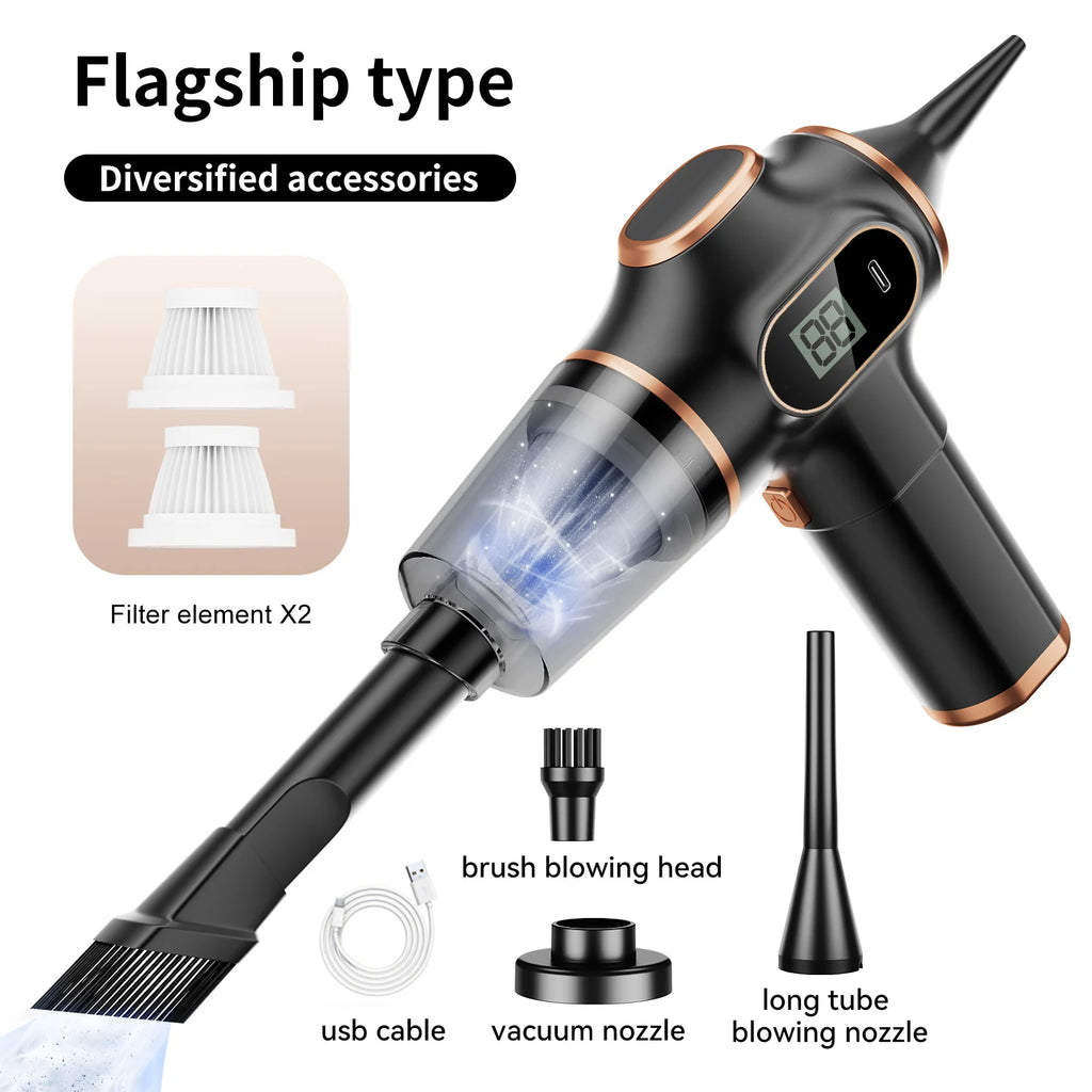 Wireless Mini Vacuum Cleaner for Car & Home
