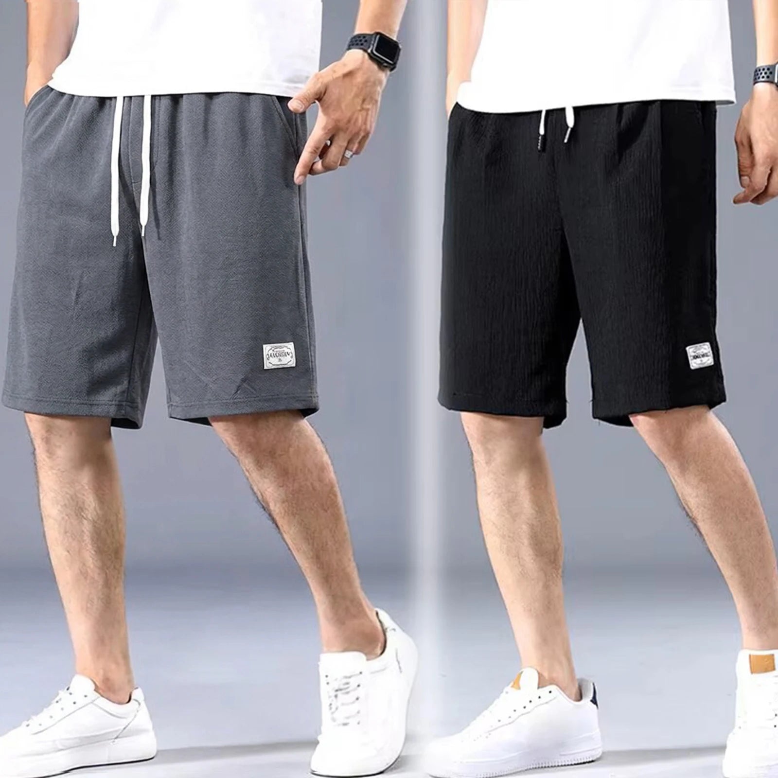 Lce Silk Shorts Men's Thin Sports