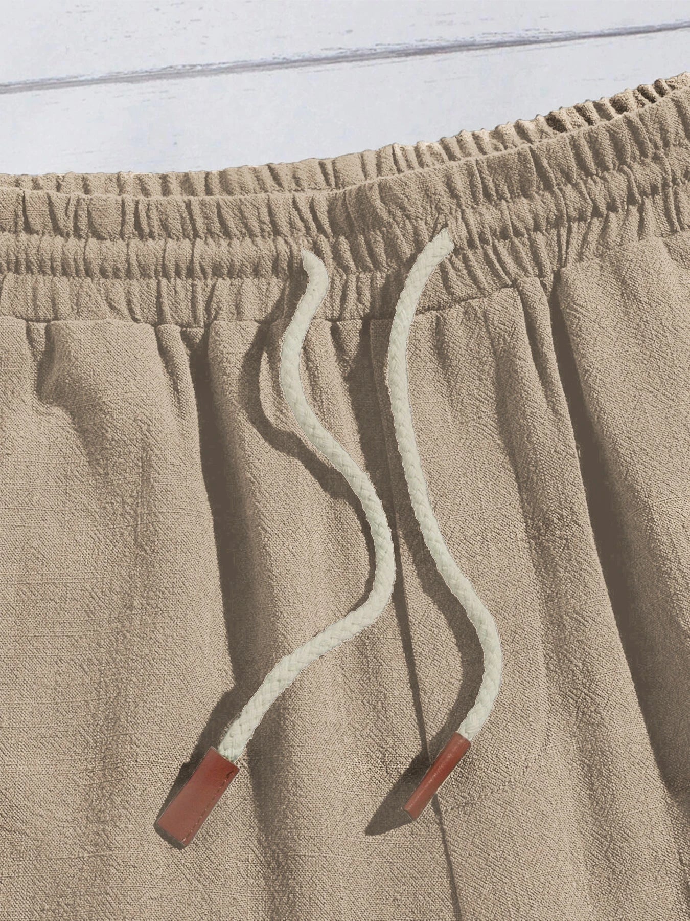 Summer thin linen shorts