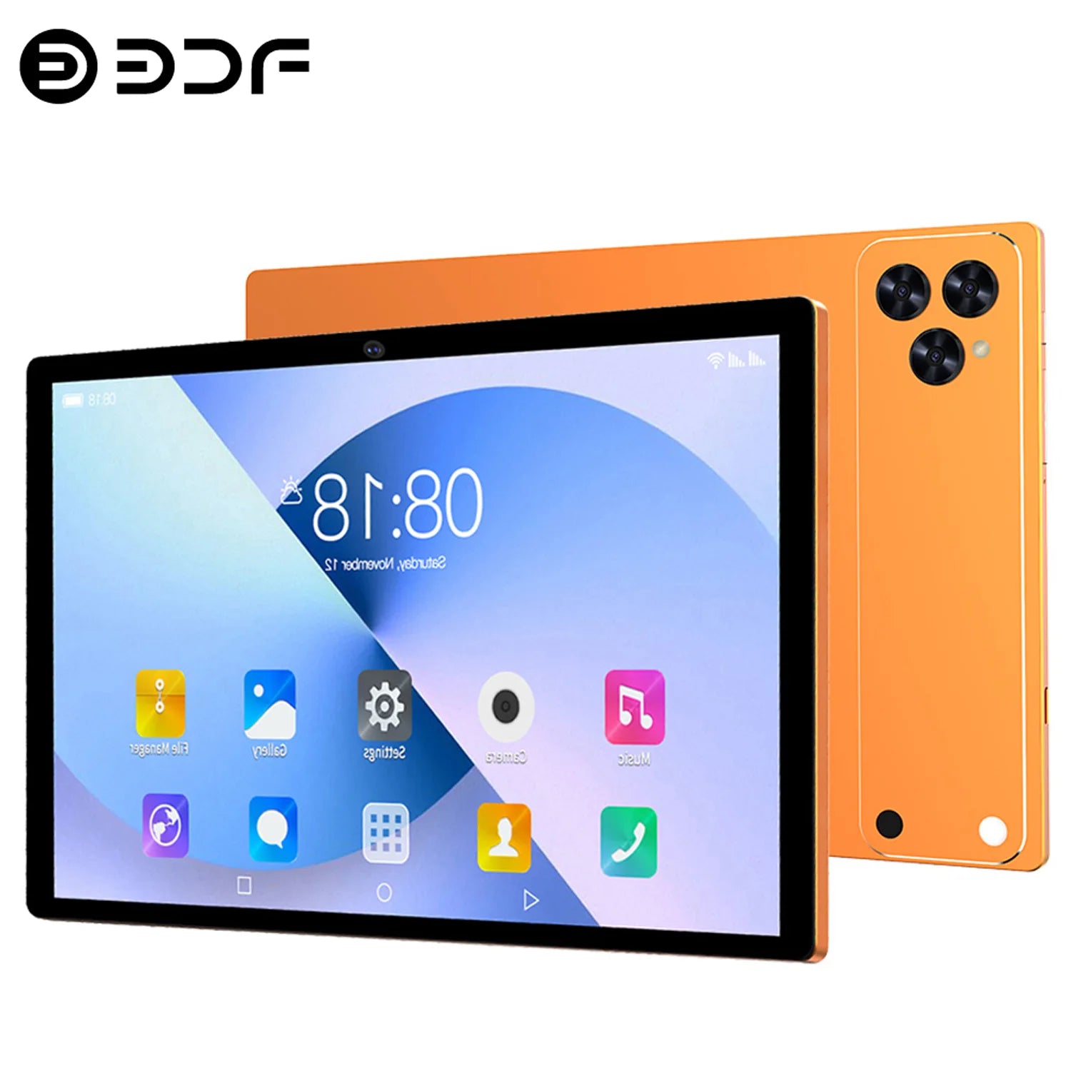 BDF-i17 Phone Tablets 10.1 Inch Octa Core 6GB RAM 128GB Android 13