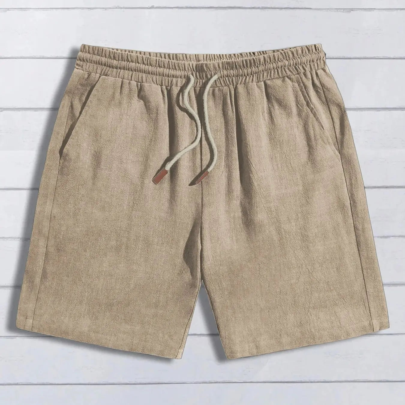 Summer thin linen shorts