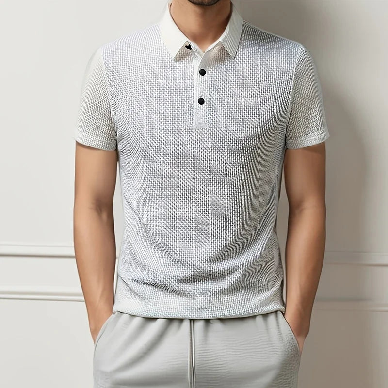 New Men's Business Casual Shirt Fashion Breathable and Comfortable
