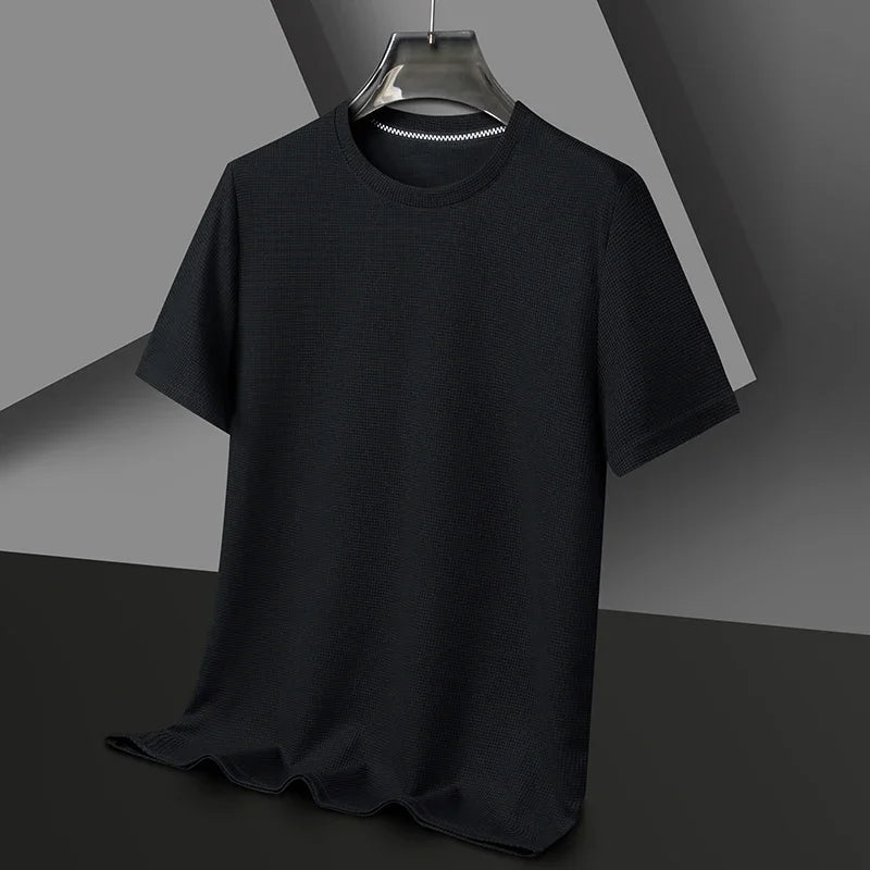 New Summer Waffle T-shirt for Men's