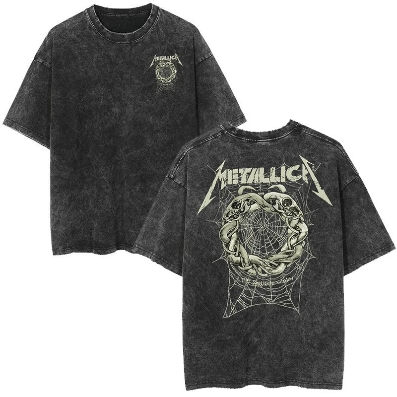 Metallica Rock Band's Vintage T-shirt