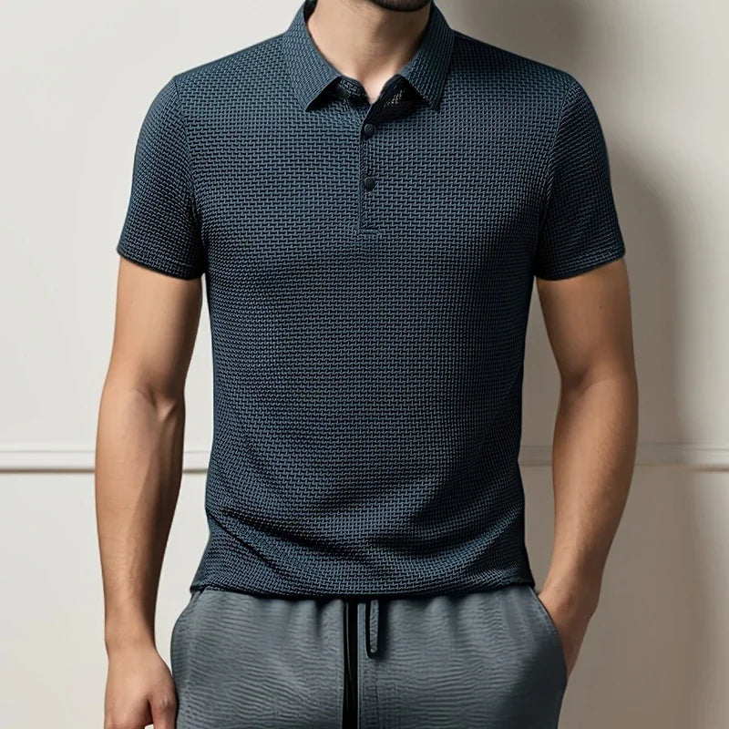 New Men's Business Casual Shirt Fashion Breathable and Comfortable