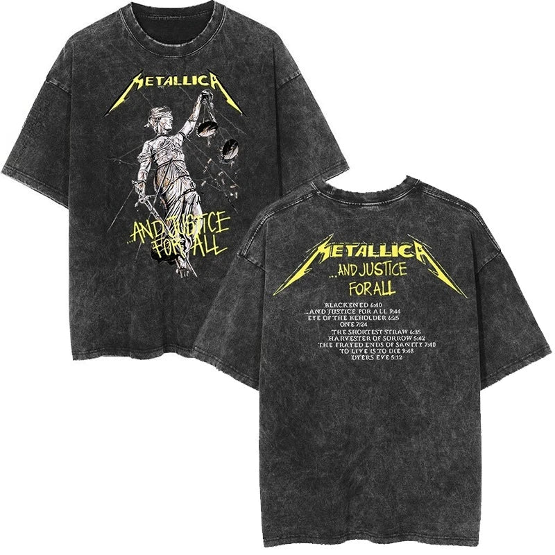 Metallica Rock Band's Vintage T-shirt