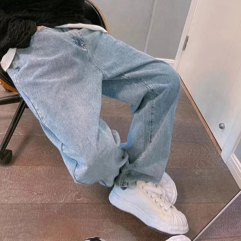 Prints Baggy Jeans Men 2023 New Streetwear