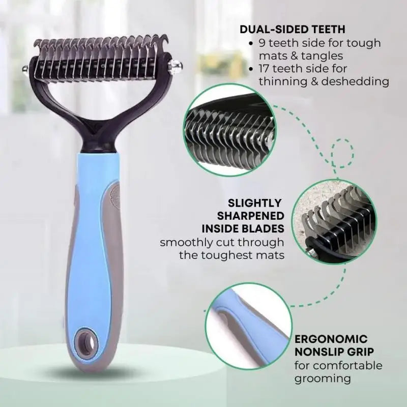 New Professional Pet Cat and Dog Hair Removal Comb Brush