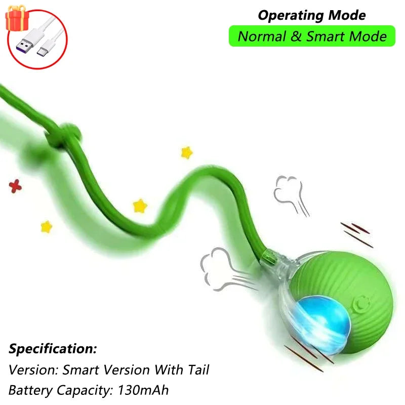 Cat Interactive Ball Toy Automatic Rolling