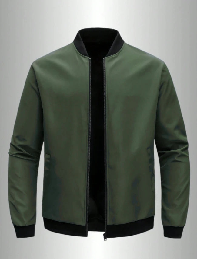Solid Color Jacket Men's Business Casual Thin Coat Trend