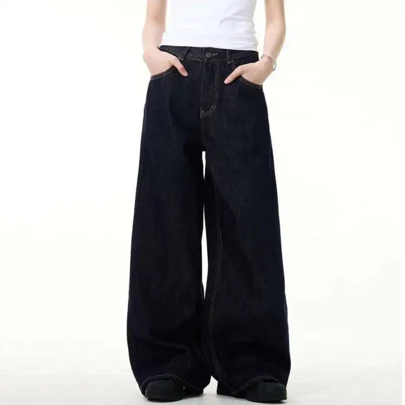 Simple Men's Denim Pants Jeans Casual Straight American Style