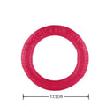 1pc Orange Dog Toys Pet Flying Disk Training Ring